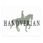 HANOVERIAN with Dressage Horse & Rider Post Cards