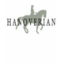 HANOVERIAN with Dressage Horse & Rider t-shirts by dogsandhorses HANOVERIAN with Dressage Horse & Rider t-shirts