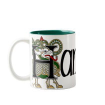 Hanratty Celtic Dragon Mug