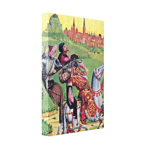 Hans Bornemann - Punishment of governor Aegeas Canvas Prints