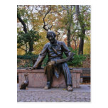 Hans Christian Andersen, Central Park, NYC Postcards