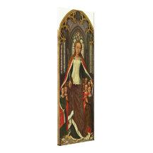 Hans Memling - St Ursula and her companions Gallery Wrapped Canvas