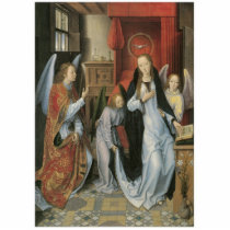 Hans Memling's Annunciation Holiday Ornament Photo Sculptures