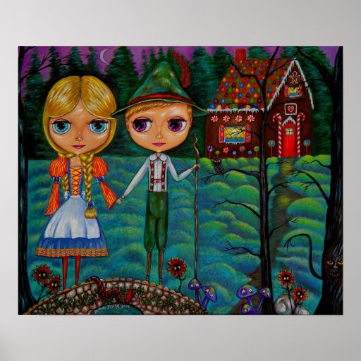 Hansel And Gretel Blythe Dolls Poster Zazzle