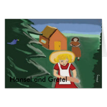 Hansel and Gretel Card by pennysart Hansel and Gretel Card