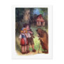 Hansel and Gretel Meet the Witch Post Cards