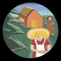 Hansel and Gretel Sticker stickers