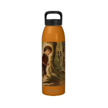 Hansel Entering the Woods with Breadcrumbs Drinking Bottle