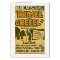 Hansel & Gretel Boston 1940 WPA cards