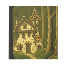 hansel & gretel fairytale note pad