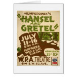 Hansel & Gretel Play 1937 WPA Card