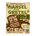 Hansel & Gretel Play 1937 WPA posters by lc_wpa Hansel & Gretel Play 1937 WPA posters