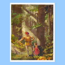 hansel & Gretel postcards