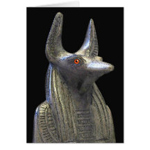 Hanubis Greeting Cards