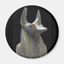 Hanubis Refrigerator Magnet