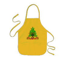 Hanukkah and Christmas Apron - Customized by bonfirechristmas Hanukkah and Christmas Apron - Customized