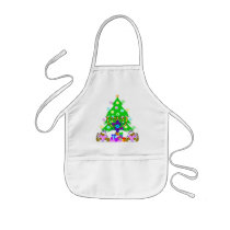 Hanukkah and Christmas Apron - Customized
