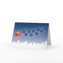 Hanukkah and Christmas Card
