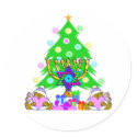 Hanukkah and Christmas Sticker