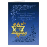 Hanukkah Blessings Greeting Card - Happy Hanukkah