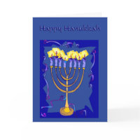 Hanukkah Card card