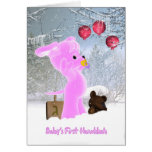 Hanukkah Card , Baby's First Hanukkah