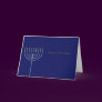 Hanukkah card with Menorah