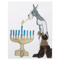 Hanukkah - Chanukah card flyers