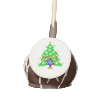 Hanukkah Christmas Interfaith Cake Pops