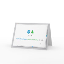 Hanukkah/Christmas LOL Card by OurJewishCommunity Hanukkah/Christmas LOL Card
