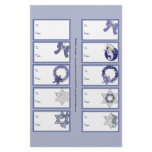 Hanukkah Designs 3 Gift Tags on a Page - 10 Design Hanukkah Designs 3 Gift Tags on a Page - 10 Design