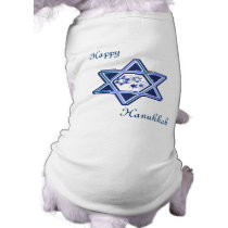 Hanukkah Dog Shirt pet clothing by TiggersWorld Hanukkah Dog Shirt pet clothing