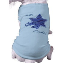 Hanukkah Dog Shirt pet clothing