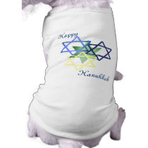Hanukkah Dog Shirt pet clothing