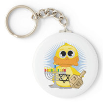 Hanukkah Duck Key Chain