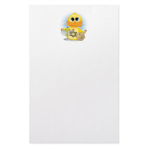 Hanukkah Duck Stationery Paper