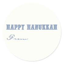 Hanukkah Gift Labels stickers