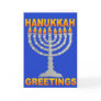 HANUKKAH GREETINGS Card
