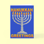 HANUKKAH GREETINGS Card