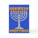 HANUKKAH GREETINGS Card