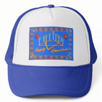HANUKKAH Hat by gardensofeve HANUKKAH Hat