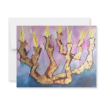 Hanukkah invitations