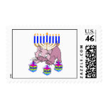 Hanukkah Kitty Stamp