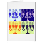 Hanukkah Menorah Card