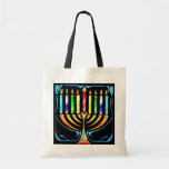 Hanukkah Menorah - Chanukah Menorah Tote Bag