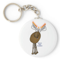 Hanukkah moose! keychain