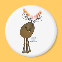Hanukkah moose! magnets by graphicdoodles Hanukkah moose! magnets