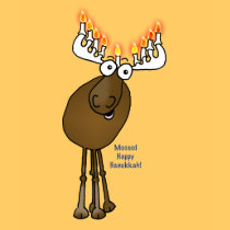Hanukkah moose! t-shirts by graphicdoodles Hanukkah moose! t-shirts