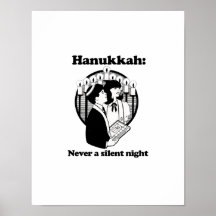 Hanukkah - Never a silent night Poster