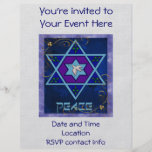 Hanukkah Peace Art Flyer
